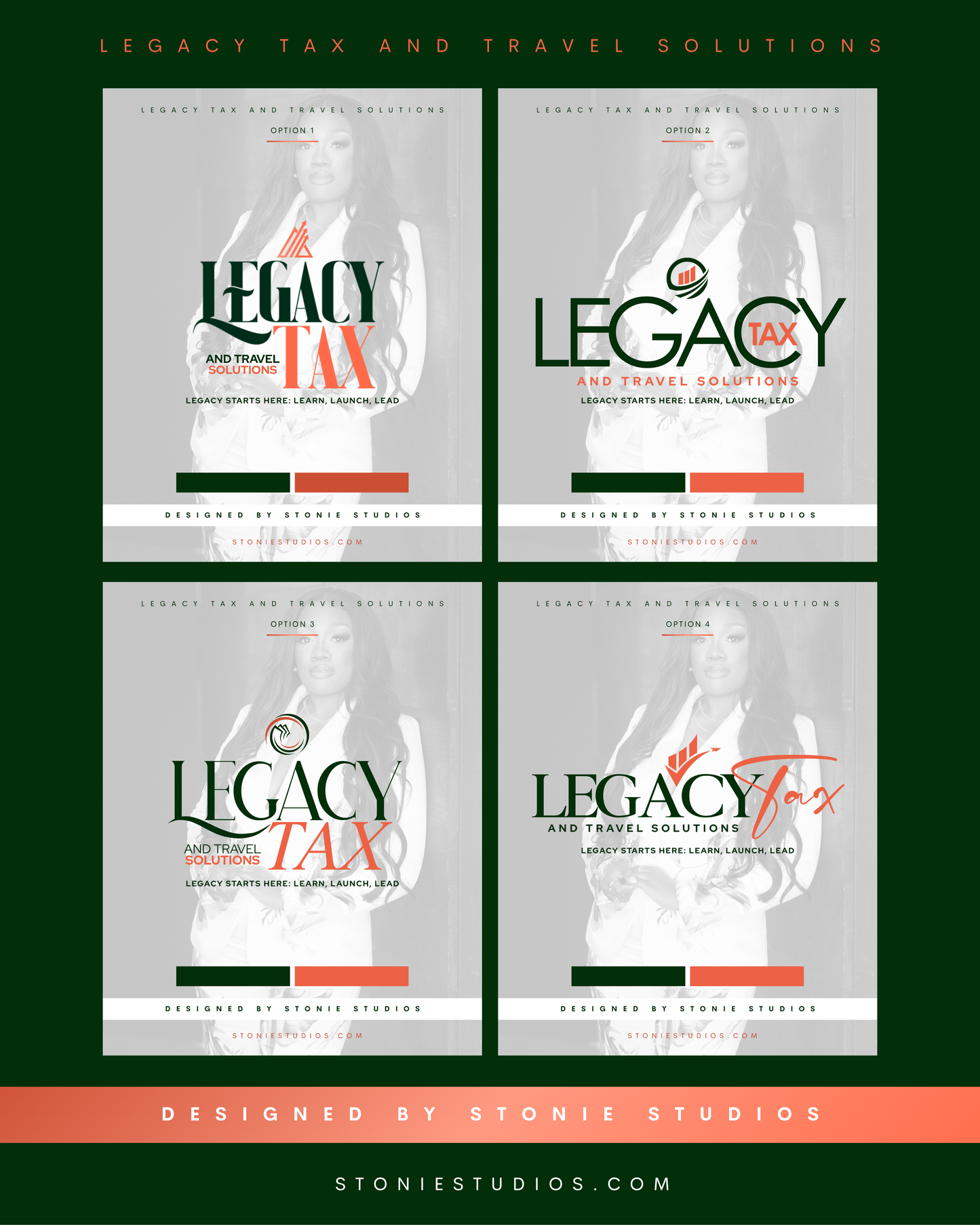 Tax Pro Logo ( Includes Mockups , Branding Sheet, and 3 Options , Text Based Or Symbol Added )