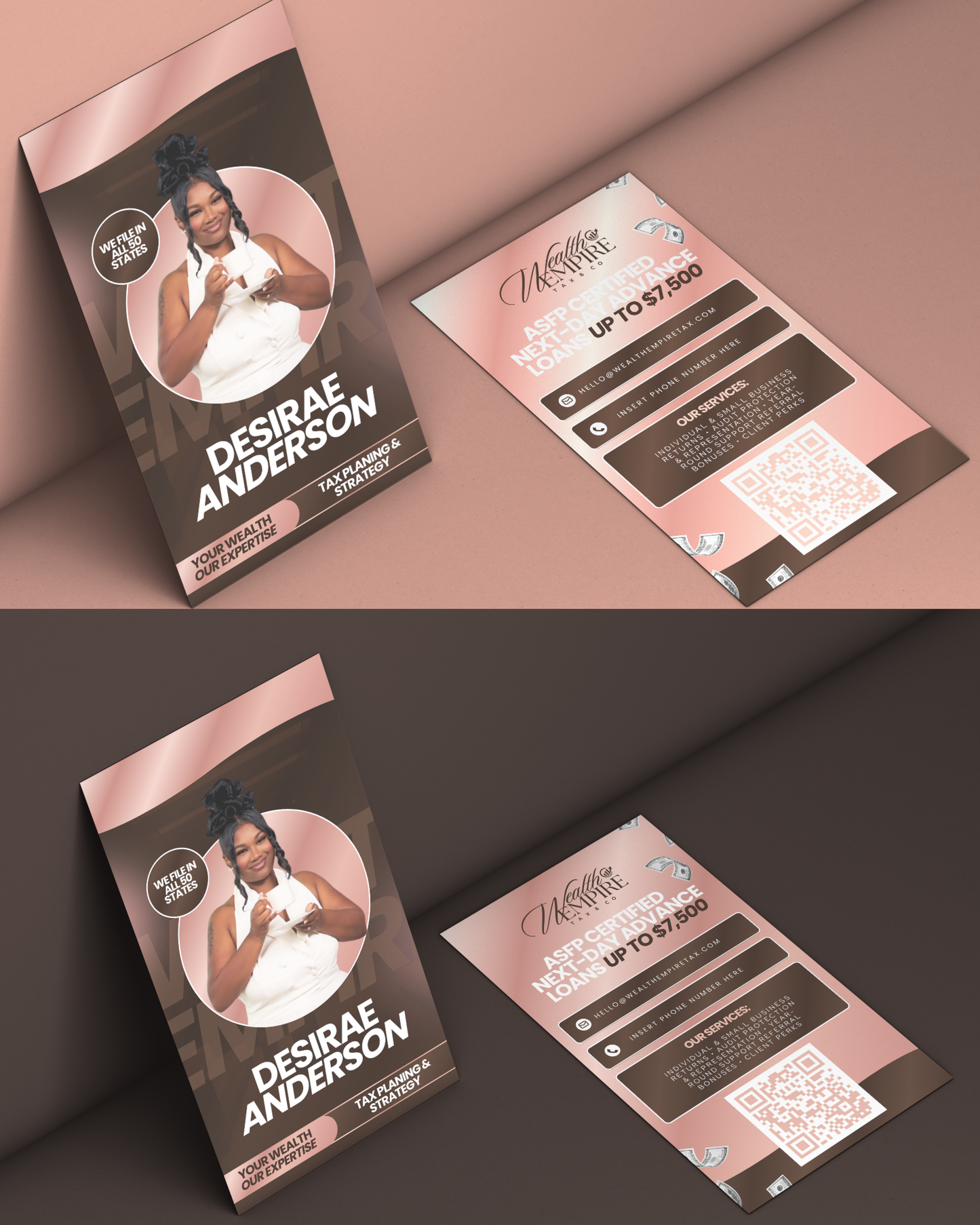 Tax Pro Business Card Design ( DESIGN ONLY )