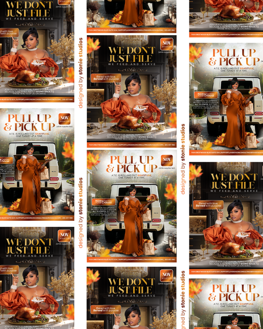 2 Tax Pro Holiday Flyers ( BUNDLE)