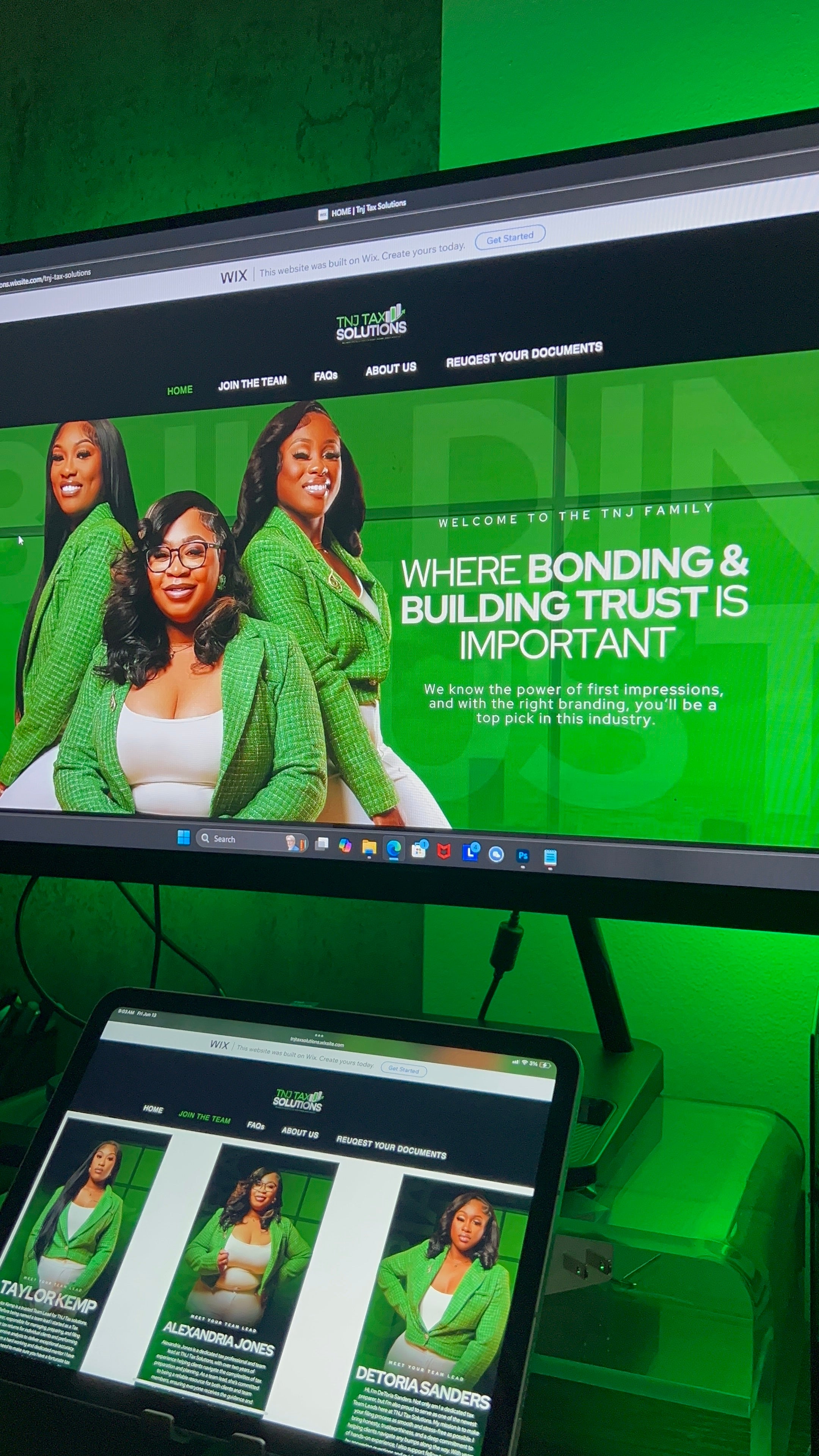 Finance Website Design
