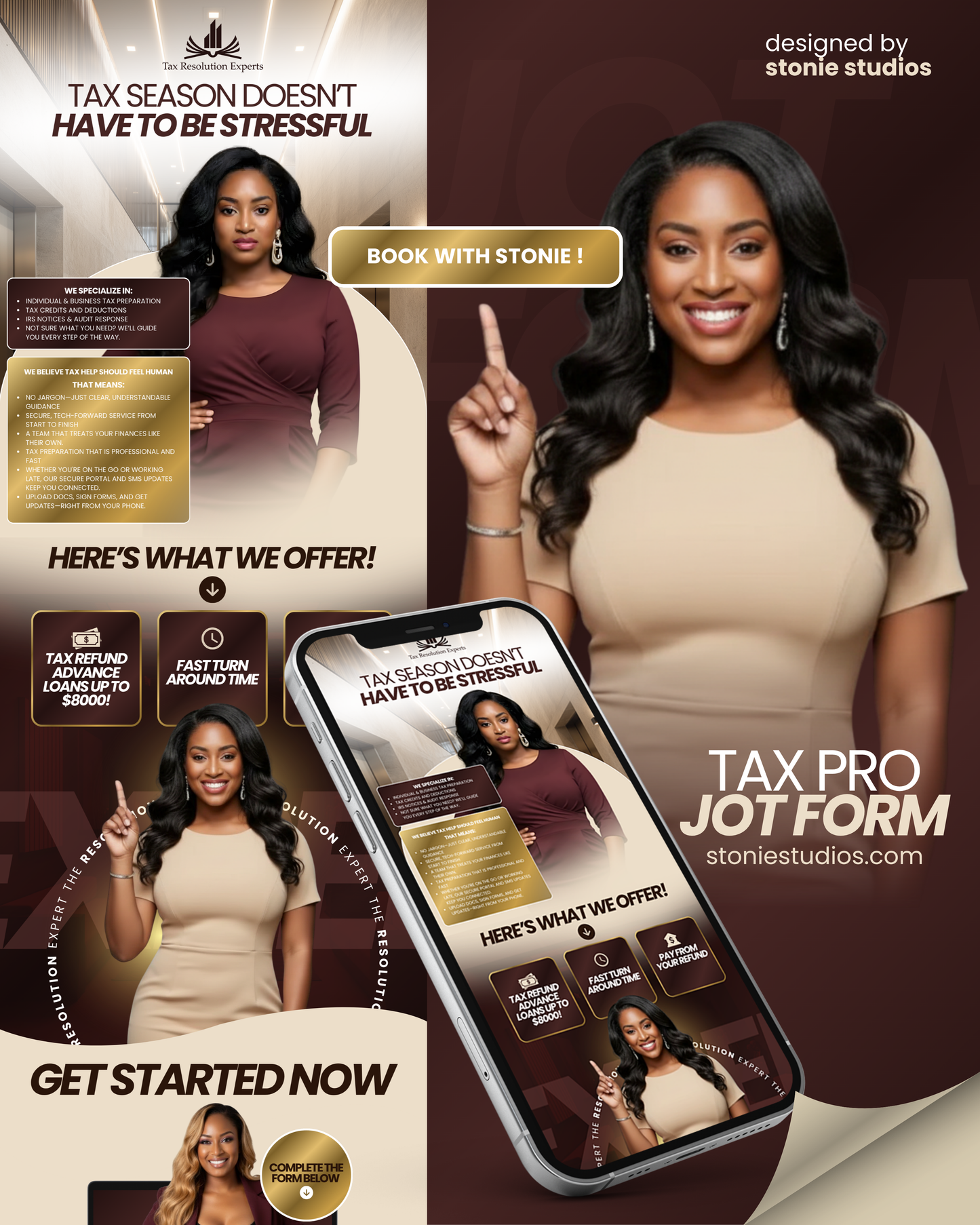 Tax Pro Jot Form Design