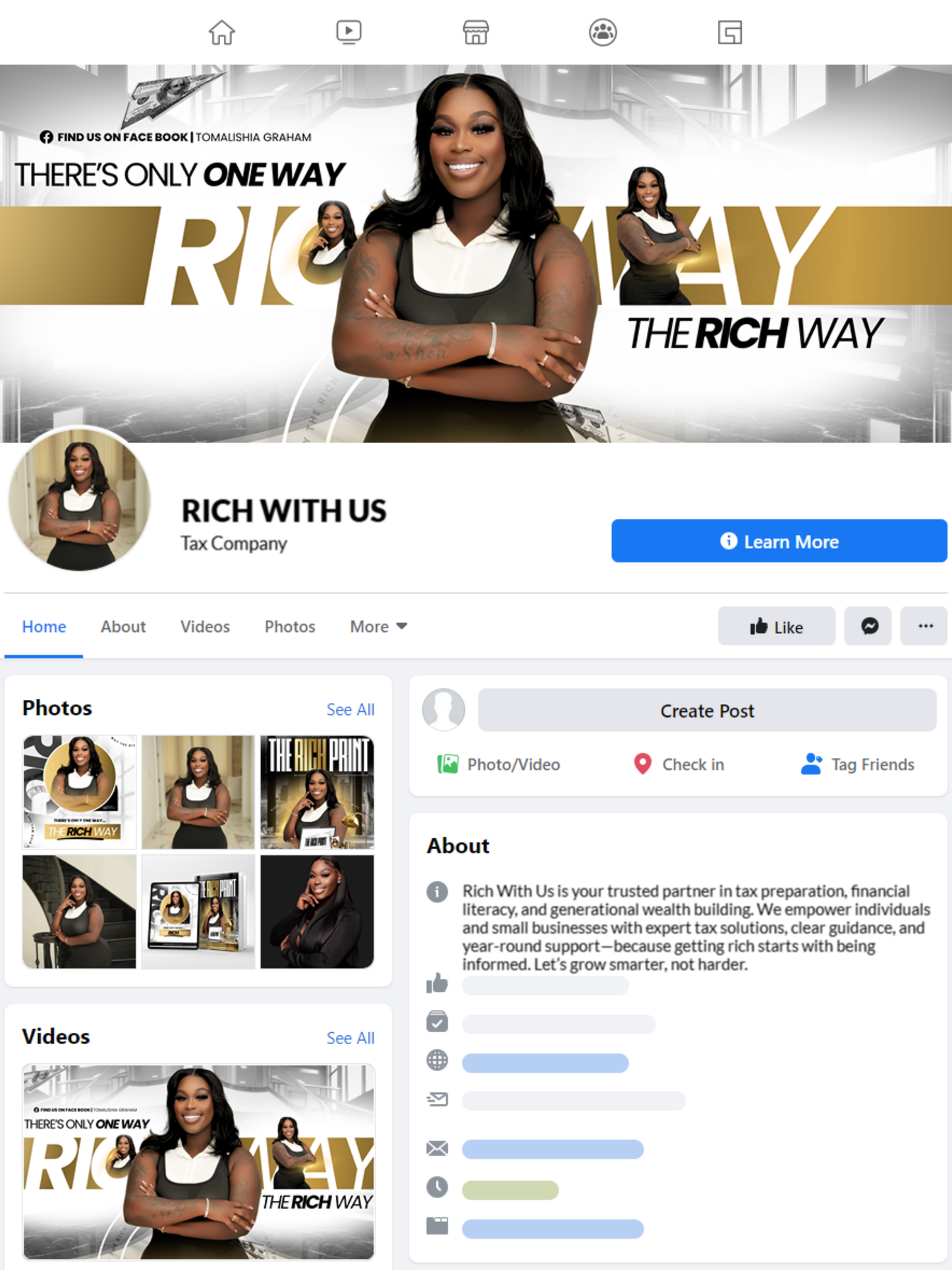 Tax Pro Facebook Cover Photo