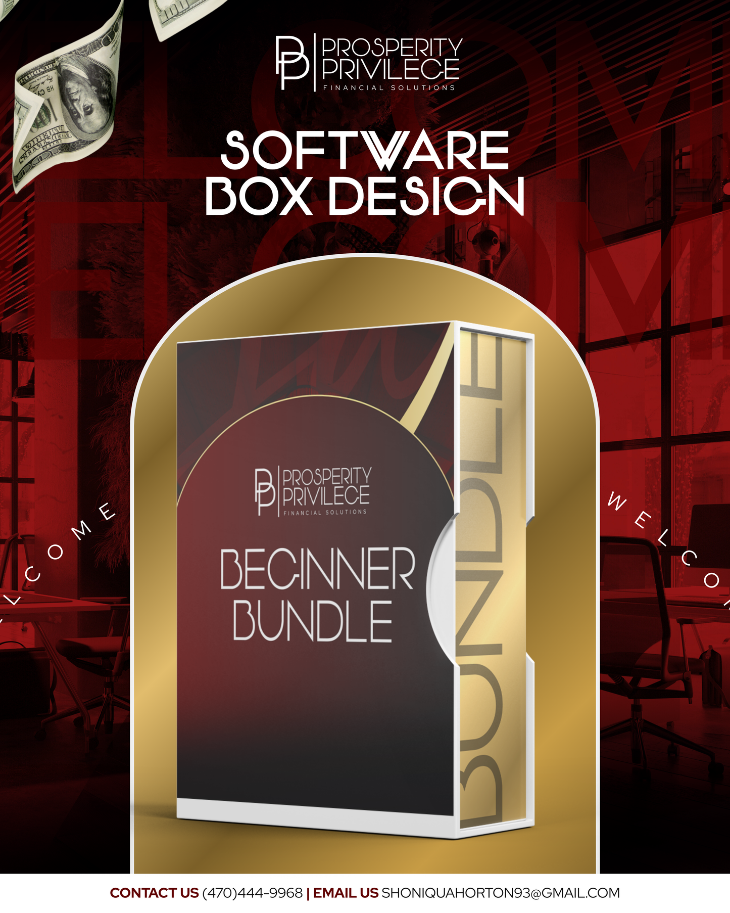 Tax Pro Software Box Design ( 1 design Covers up to 4 tiers )