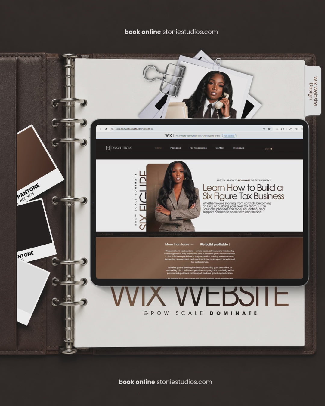 Finance Website Design