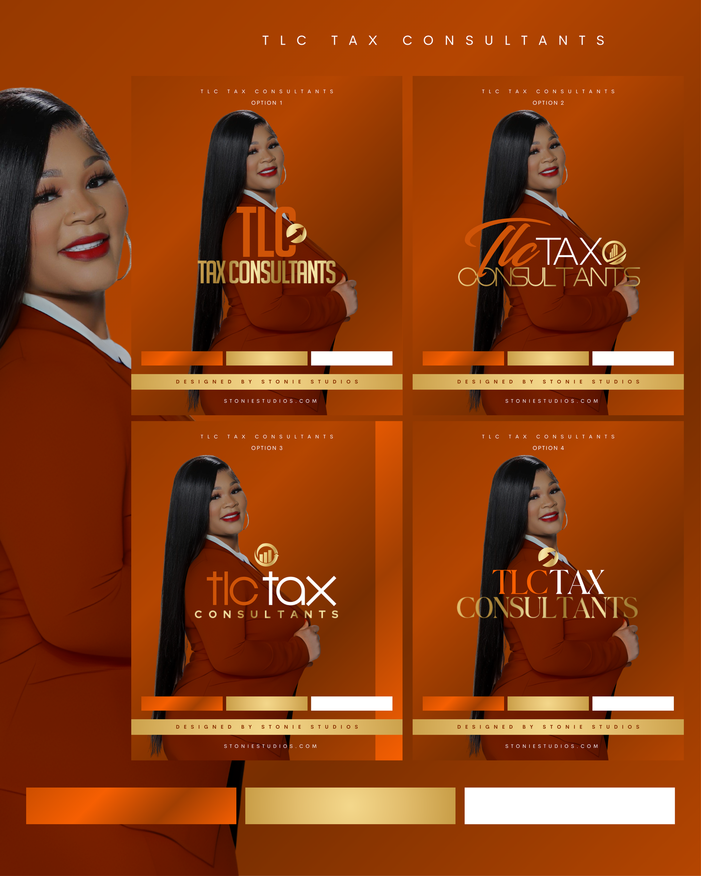 Tax Pro Logo ( Includes Mockups , Branding Sheet, and 3 Options , Text Based Or Symbol Added )